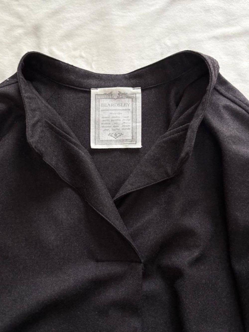 Unisex BEARDSLEY Tokyo Vintage Horse Scarf Panel Tunic Blouse Horse Back Graphic - Picture 4 of 6